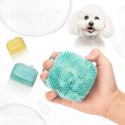 Pet Bath Scrubber With Liquid Insert