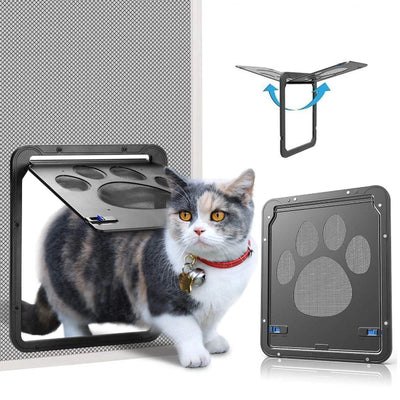 Lockable Magnetic Pet Door Easy Install