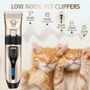 Cordless Rechargeable Pet Haircut Trimmer Summer