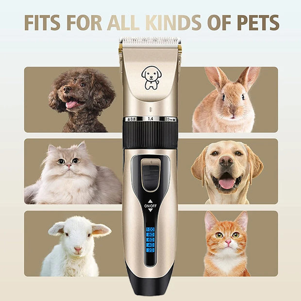 Cordless Rechargeable Pet Haircut Trimmer Summer